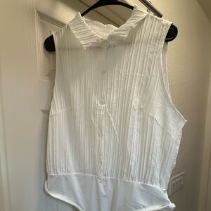 SHEIN Curve White Bodysuit